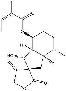 (-)-Bakkenolide C Struktur