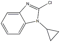 1H-Benzimidazole,2-chloro-1-cyclopropyl-(9CI) Struktur