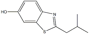 6-Benzothiazolol,2-(2-methylpropyl)-(9CI) Struktur