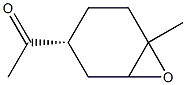 Ethanone, 1-(6-methyl-7-oxabicyclo[4.1.0]hept-3-yl)-, (3R)-[partial]- (9CI) Struktur