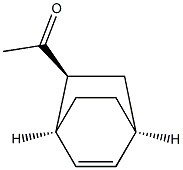 Ethanone, 1-(1R,2R,4R)-bicyclo[2.2.2]oct-5-en-2-yl-, rel- (9CI) Struktur