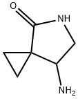 5-Azaspiro[2.4]heptan-4-one,7-amino-(9CI) Struktur