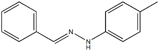 1-(4-Methylphenyl)-2-benzylidenehydrazine Struktur