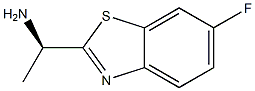 2-Benzothiazolemethanamine,5-fluoro-alpha-methyl-(9CI) Struktur