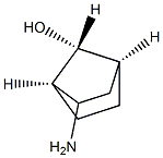 Bicyclo[2.2.1]heptan-7-ol, 2-amino-, (1R,4S,7R)-rel-[partial]- (9CI) Struktur