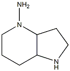 4H-Pyrrolo[3,2-b]pyridin-4-amine,octahydro-(9CI) Struktur