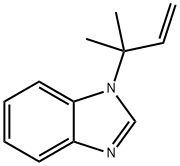 1H-Benzimidazole,1-(1,1-dimethyl-2-propenyl)-(9CI) Struktur