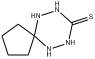 6,7,9,10-tetraazaspiro[4.5]decane-8-thione Struktur