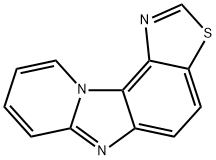 Pyrido[2,1:2,3]imidazo[4,5-e]benzothiazole (9CI) Struktur