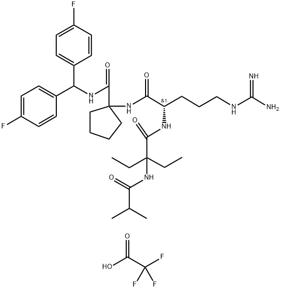 MM-102 (trifluoroacetate) Struktur