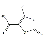 1,3-Dioxole-4-carboxylicacid,5-ethyl-2-oxo-(9CI) Struktur