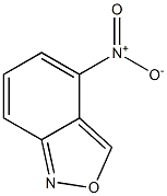 2,1-Benzisoxazole,4-nitro-(9CI) Struktur