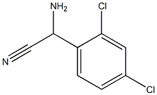 amino(2,4-dichlorophenyl)acetonitrile Struktur