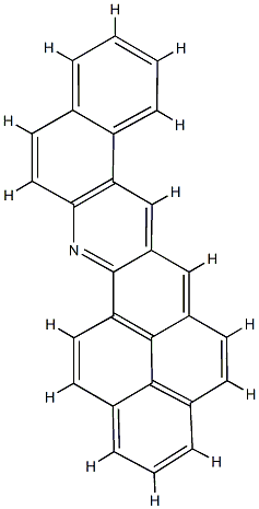 Benzo[a]phenaleno[1,9-hi]acridine Struktur