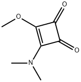 3-Cyclobutene-1,2-dione,3-(dimethylamino)-4-methoxy-(9CI) Struktur