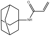 2-Propenamide,N-tricyclo[3.3.1.13,7]dec-1-yl- Struktur