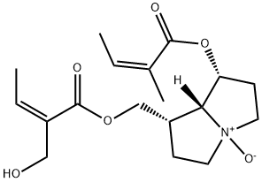 Sarracine N-oxide Struktur