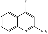 2-Quinolinamine,4-fluoro-(9CI) Struktur