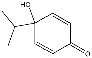 2,5-Cyclohexadien-1-one,4-hydroxy-4-(1-methylethyl)-(9CI) Struktur