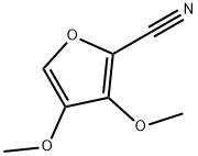 2-Furancarbonitrile,3,4-dimethoxy-(9CI) Struktur