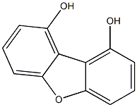 1,9-Dibenzofurandiol Struktur