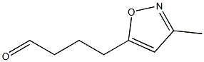 5-Isoxazolebutanal,3-methyl-(9CI) Struktur