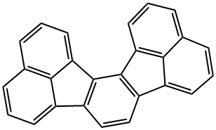 Acenaphtho[1,2-j]fluoranthe Struktur