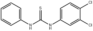 N-(3,4-dichlorophenyl)-N'-phenylthiourea Struktur