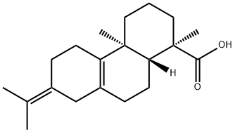 8,13(15)-Abietadienoic Acid Struktur