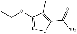 5-Isoxazolecarboxamide,3-ethoxy-4-methyl-(9CI) Struktur