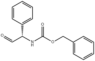 Cbz-L-Phenylglycinal Struktur