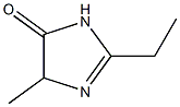 4H-Imidazol-4-one,2-ethyl-1,5-dihydro-5-methyl-(9CI) Struktur