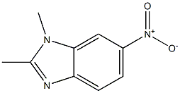 1H-Benzimidazole,1,2-dimethyl-6-nitro-(9CI) Struktur