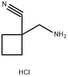 1-(Aminomethyl)Cyclobutanecarbonitrile Hydrochloride(WX601007) Struktur