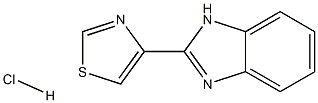 tiabendazole hydrochloride Struktur