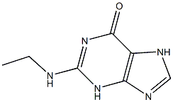 N(2)-ethylguanine Struktur