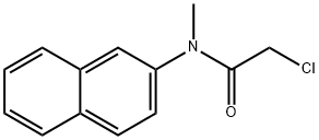 2-chloro-N-methyl-N-(naphthalen-2-yl)acetamide Struktur