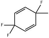 1,4-Cyclohexadiene,3,3,6-trifluoro-6-methyl-(9CI) Struktur