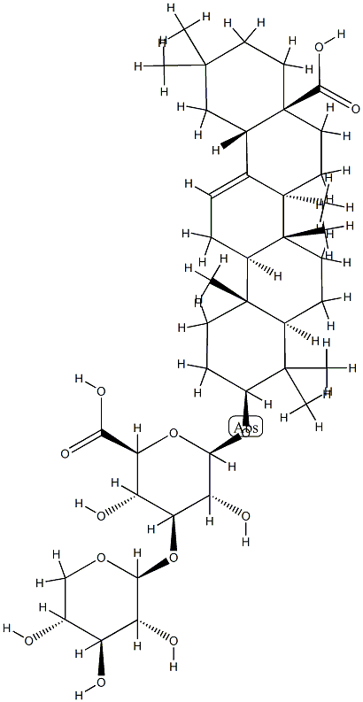 scoparianoside B Struktur