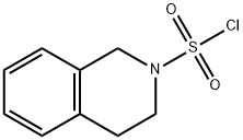 3,4-dihydroisoquinoline-2(1H)-sulfonyl chloride(SALTDATA: FREE) Struktur