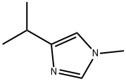 1H-Imidazole,1-methyl-4-(1-methylethyl)-(9CI) Struktur