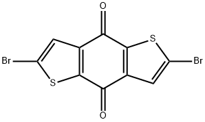 2,6-Dibromobenzo[1,2-b:4,5-b']dithiophene-4,8-dione Struktur