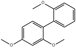 1,1-Biphenyl,2,2,4-trimethoxy-(9CI) Struktur