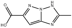 1H-Pyrazolo[1,5-b][1,2,4]triazole-6-carboxylicacid,2-methyl-(9CI) Struktur