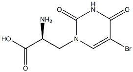 5-bromowillardiine Struktur