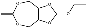 1,3-Dioxolo[4,5-e][1,3]dioxepin,2-ethoxytetrahydro-6-methylene-(9CI) Struktur