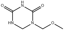 1,3,5-Triazine-2,4(1H,3H)-dione,dihydro-1-(methoxymethyl)-(9CI) Struktur