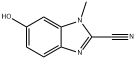 1H-Benzimidazole-2-carbonitrile,6-hydroxy-1-methyl-(9CI) Struktur