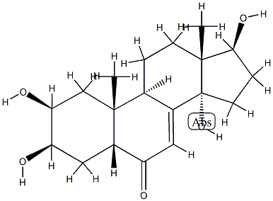 Dihydrorubrosterone Struktur