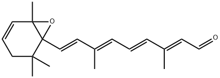 5,6-epoxy-3-dehydroretinal Struktur